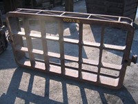 Moulding box, cast iron, 1400 mm x 700 mm x 200 mm, 254 kg 